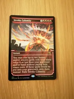 Invoke Calamity, Showcase FOIL, MTG Kamigawa: Neon Dynasty - Image 1