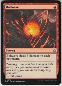 MTG Boltwave NM Foundations Magic 79 - Image 1