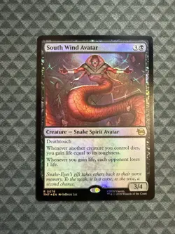 MTG South Wind Avatar #0078 Foil Rare Teenage Mutant Ninja Turtles (TMT) - Image 1