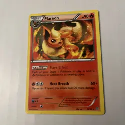 Pokemon Flareon 13/98 XY-Ancient Origins Uncommon Regular English - Image 1