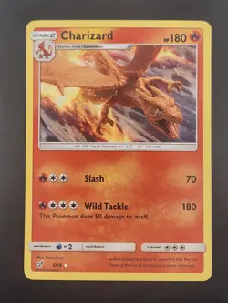 Charizard 5/18 Holo Pokemon TCG LP/MP - Image 1