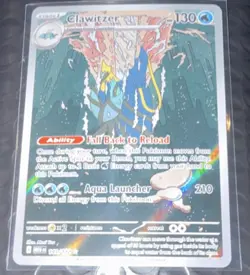 Pokemon Mega Evolution (MEG): Clawitzer Illustration Rare Holo 141/132 - Image 1