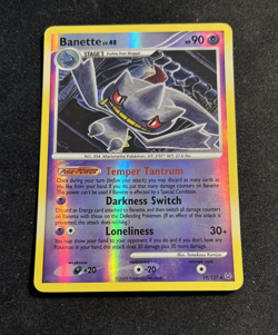 Pokemon Banette 19/127 Reverse Holo Rare Platinum TCG 2009 NM - Image 1