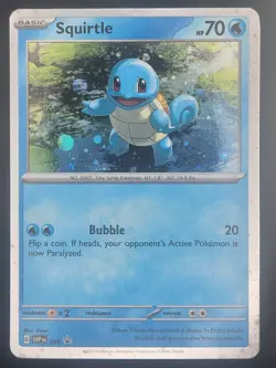 Squirtle (Cosmos Holo) 048 Holo Promo Scarlet & Violet Promo Pokemon Near Mint - Image 1