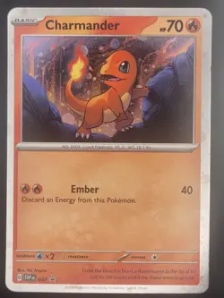 Charmander (Cosmos Holo) 047 Holo Promo Scarlet & Violet Pokemon NM - Image 1