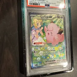 2025 POKEMON JTG EN-JOURNEY TOGETHER #184 LILLIE'S CLEFAIRY EX PSA 10 - Image 4