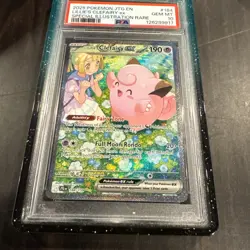 2025 POKEMON JTG EN-JOURNEY TOGETHER #184 LILLIE'S CLEFAIRY EX PSA 10 - Image 5
