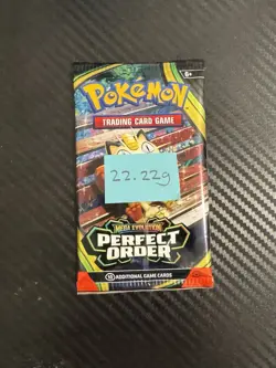 Pokemon Booster Pack VERY HEAVY (22.22g) Potential Rare Pull Sealed - Image 1
