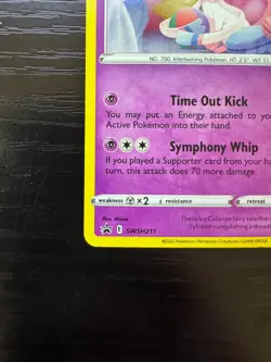 Sylveon SWSH211 SWSH: Sword & Shield Promo Pokemon Cosmos Holo - Image 4
