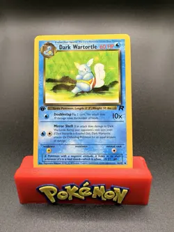 Dark Wartortle 46/82 Team Rocket 1st Edition Regular - 2000 WotC - NM - Image 1