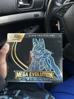 Pokemon TCG Mega Evolutions Lucario Elite Trainer Box ETB New Sealed - Image 1