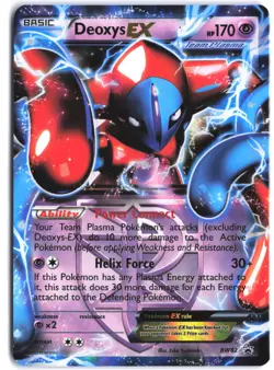 Deoxys EX (Team Plasma) - BW82 BW82 Holo Promo Black And White Promo Pokemon - Image 1