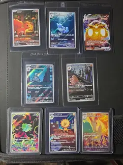Pokemon TCG Lot Of 8 Japanese ARs Near Mint Pack Fresh - Image 1