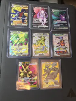 Pokemon TCG Lot of 8 Full Art English Near Mint - Image 1