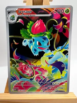 Pokemon Mega Evolutions - 134/132 Ivysaur - Illustration Rare - NM/M - Image 1