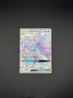 Alolan Ninetales GX SV53/SV94 - Shiny Vault - Hidden Fates - Pokemon NM - Image 1