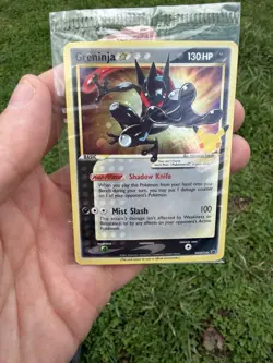 5 Pokemon Greninja Gold Star Holo Promo SWSH144 Celebrations Black Star Sealed - Image 2
