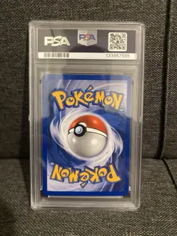 2000 POKEMON NEO GENESIS 1ST ED #1 AMPHAROS-HOLO PSA 9 - Image 2