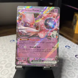 Team Rocket's Mewtwo ex 081/182 holo Sv10: Destined Rivals Pokemon TCG - Image 1