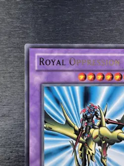 YuGiOh! Gaia The Dragon Champion / Royal Oppression DB1 - Misprint Wrong Name NM - Image 3