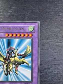 YuGiOh! Gaia The Dragon Champion / Royal Oppression DB1 - Misprint Wrong Name NM - Image 4