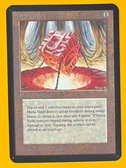 MTG MANA VAULT Alpha (OldManMTG 011-183) - Image 1