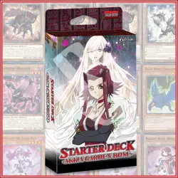 AKIZA GARDEN ROSE STARTER DECK 45 | Black Red White Blue Dragon Witch YuGiOh🔥 - Image 1
