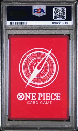 2024 ONE PIECE ENGLISH EN MONKEY.D.LUFFY LEADER 3D2Y ST14-001 PSA 10 - Image 2