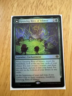 Growing Rites of Itlimoc #188 | NM FOIL | LCI Magic MTG - Image 1