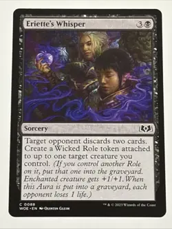 MTG Wilds of Eldraine Eriette's Whisper 0088 NM - Image 1