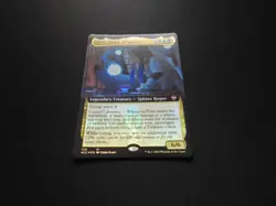 Tivit, Seller of Secrets Extended Art FOIL NM [Commander] Mtg Free Tracking! - Image 2