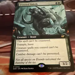 MTG - Frenzied Baloth - Extended Art - EOE 0342 - Edge of Eternities - Rare - Image 1