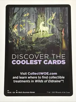 MTG Wilds of Eldraine On An Adventure Emblem 0018 NM - Image 2