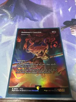 MTG Shantotto's Coercion - Diabolic Intent (Foil) Final Fantasy Through the Ages - Image 1