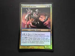 Lich Lord of Unx FOIL LP/MP [Alara Reborn] Mtg Magic Free Tracking! - Image 1