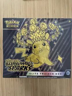 Surging Sparks ETB Pokemon Cards - Image 1