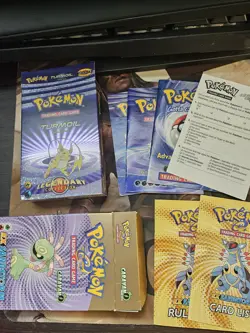 Pokemon Legendary Collection Turmoil / EX Sandstorm Caravan Theme Deck Empty Box - Image 1