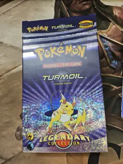 Pokemon Legendary Collection Turmoil / EX Sandstorm Caravan Theme Deck Empty Box - Image 2