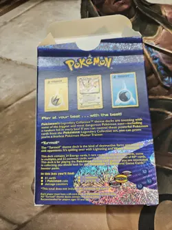 Pokemon Legendary Collection Turmoil / EX Sandstorm Caravan Theme Deck Empty Box - Image 3