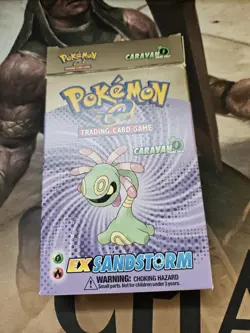 Pokemon Legendary Collection Turmoil / EX Sandstorm Caravan Theme Deck Empty Box - Image 5