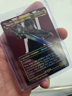 Noctis, Prince of Lucis FOIL NM MTG Final Fantasy Borderless - Image 2