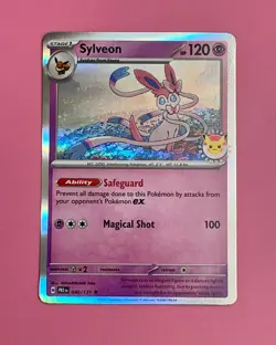 Pokemon TCG Sylveon 040/131 Prismatic Evolution Pokemon Day 2025 Promo - Image 1