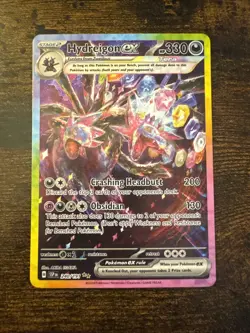Pokemon TCG Surging Sparks Hydreigon EX 240/191 SIR NM/M - Image 1