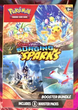 SEALED Pokemon TCG: Surging Sparks Booster Bundle - Image 1