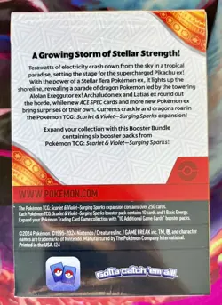 SEALED Pokemon TCG: Surging Sparks Booster Bundle - Image 3
