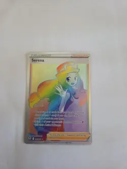 Pokemon TCG Serena 207/195 SWSH12 Silver Tempest Full Art Rainbow Secret NM - Image 1