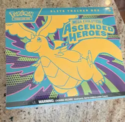 Pokemon Mega Evolution Ascended Heroes Elite Trainer Box Promo Sleeves Booster - Image 1