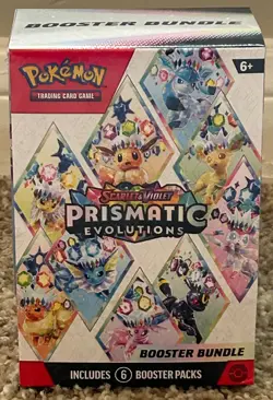 Pokemon TCG: Scarlet & Violet Prismatic Evolutions Booster Bundle Box Sealed New - Image 2