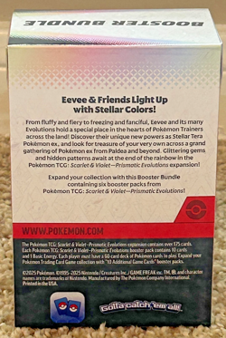 Pokemon TCG: Scarlet & Violet Prismatic Evolutions Booster Bundle Box Sealed New - Image 3