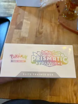 Pokemon TCG Prismatic Evolutions Elite Trainer Box (ETB) - Factory Sealed - Image 2